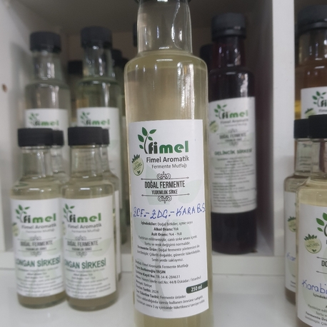 Zencefil -Zerdeçal-Karabiber Karışım Sirkesi 250 ml.