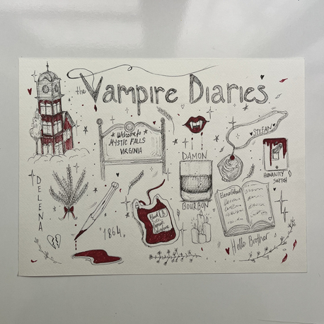 Vampir günlükleri fanart 