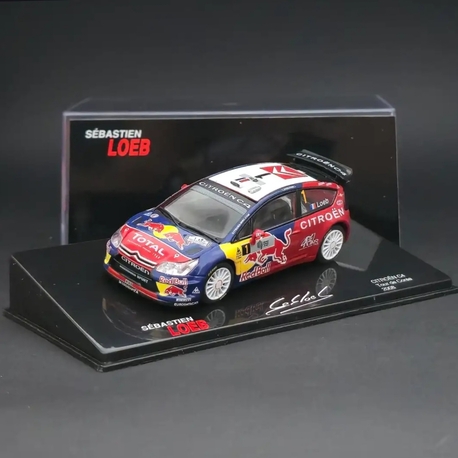 1:43 Citroen C4 WRC S.Loeb 2008 Dünya Ralli Şampiyonu 