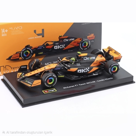 1:43 Mclaren MCL38 Lando Noris 2024