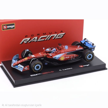 1:43 Ferrari SF24 Charles Leclerc 2024 Miami GP 