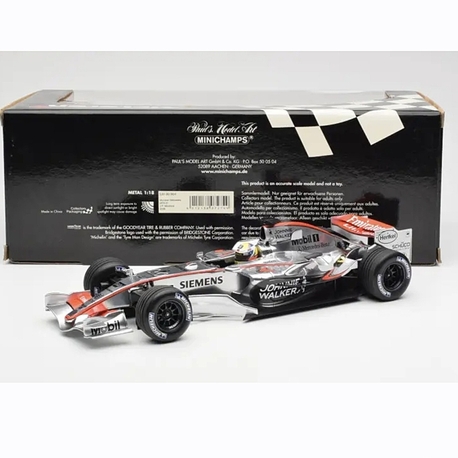 1:18 Mclaren Mercedes Mp4 21 Juan Pablo Montoya 2006