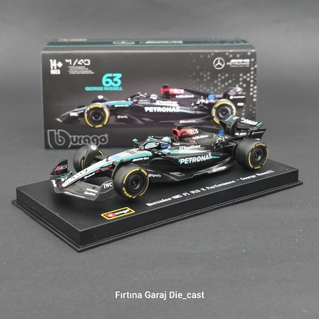 1:43 Mercedes AMG W15 George Russell 2024