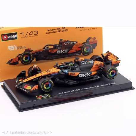 1:43 Mclaren MCL39 Oscar Piastri 2025