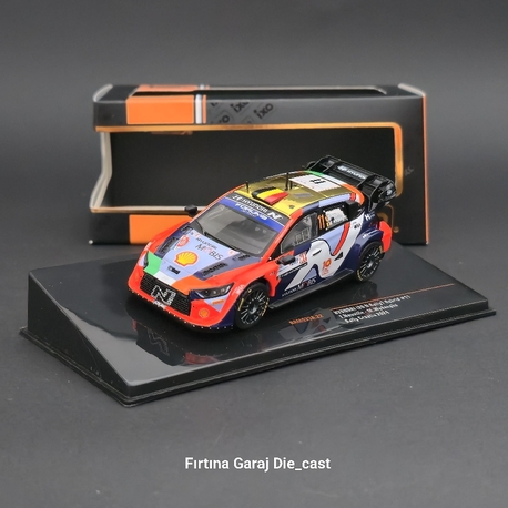 1:43 Hyundai İ20 N Rally 1 Hybrid T.Neuvile 2024 Dünya Ralli Şampiyonu 