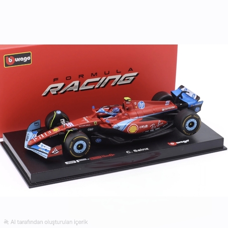 1:43 Ferrari SF24 Carlos Sainz 2024 Miami GP 