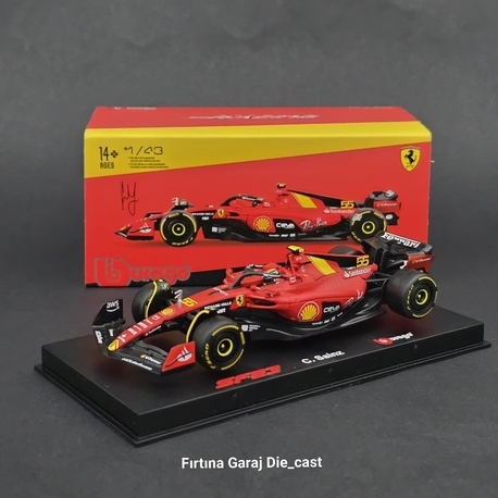 1:43 Ferrari SF23 Carlos Sainz 2023 Monza GP 