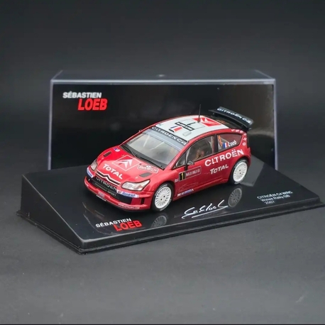1:43 Citroen C4 WRC S.Loeb 2007 Dünya Ralli Şampiyonu 