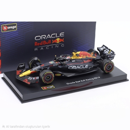 1:43 Redbull Oracle RB19 Max Verstappen 2023 Formula1 Dünya Şampiyonu 