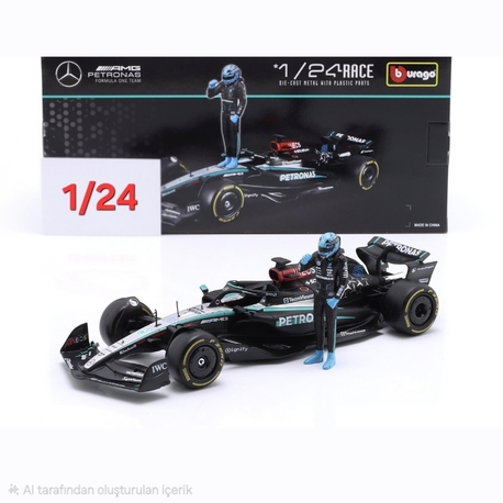 1:24 Mercedes AMG W15 George Russell 2024