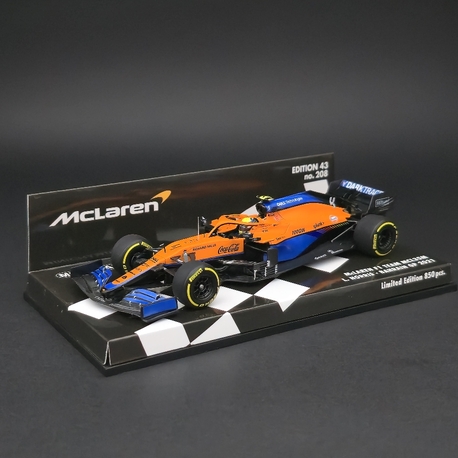 1:43 Minichamps McLaren MCL35M Lando Norris 