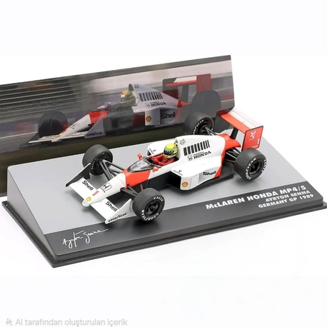 1:43 Mclaren Honda MP4 5 Ayrton Senna 1989