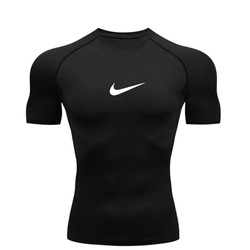 Nike Siyah Kısa Kollu Compression T-Shirt