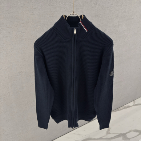 MONCLER İthal Full Zip Triko (Lacivert)