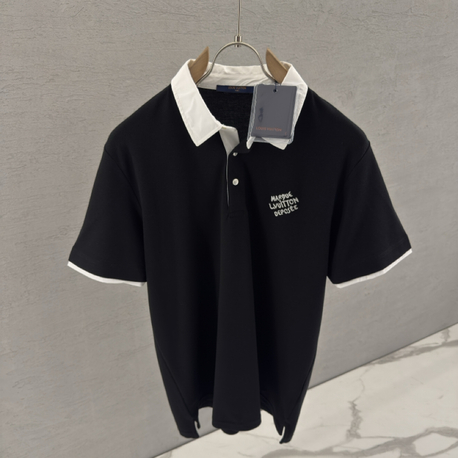 LOUIS VUITTON Premium Polo Yaka (Siyah)