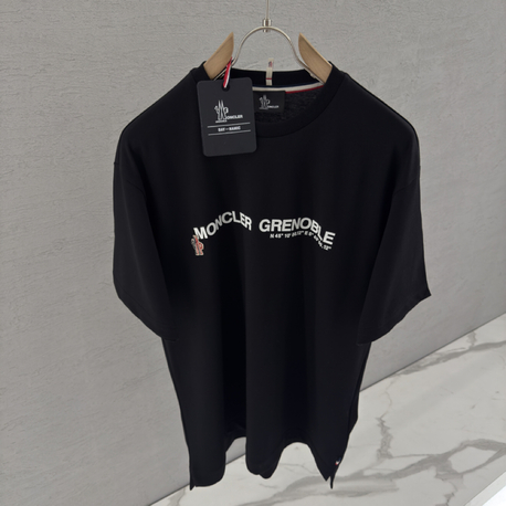 MONCLER İthal T Shirt (Siyah-Özel Kumaş)