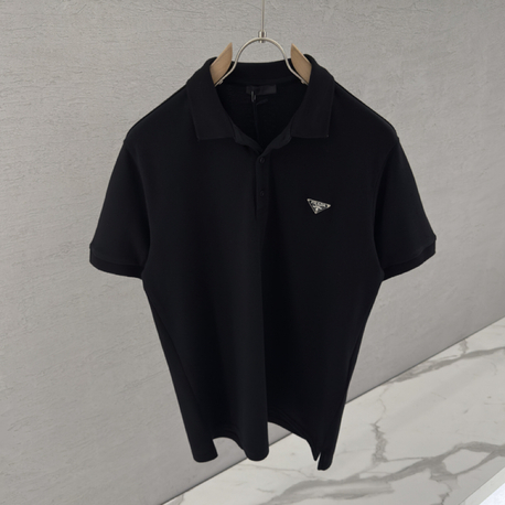 PRADA Premium Polo Yaka (Siyah)