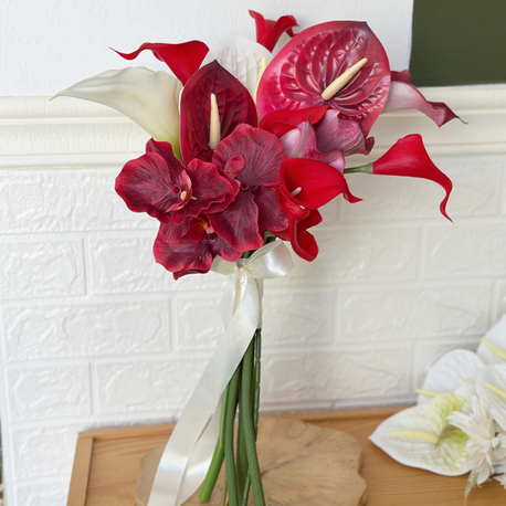 Red antoryum-calla
