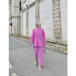 Pembe Keten İkili Takım