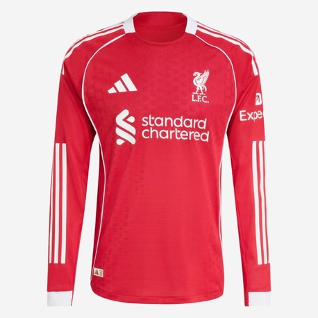 Liverpool 25/26 Uzun Kollu İç Saha Forması - Futbolcu Forması (Player Version)