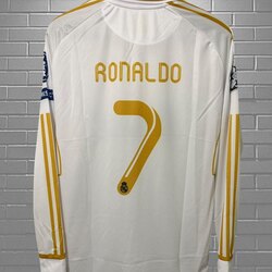 Real Madrid Beyaz Bwin Uzun Kollu Ronaldo Forması