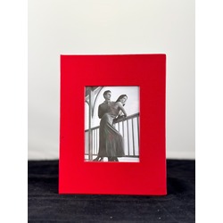100 Lük 13x18 Deri Fotoğraf Albümü KIRMIZI