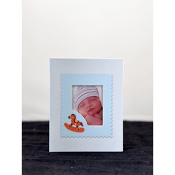 10X15 100 LÜK BEBEK ALBÜMÜ MAVİ (ÇİZGİLİ)