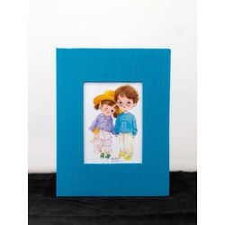 100 Lük 13x18 Deri Fotoğraf Albümü TURKUAZ