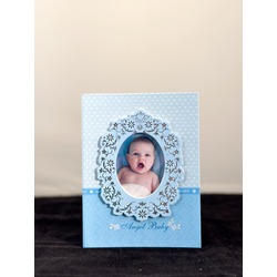 10X15 100 LÜK BEBEK ALBÜMÜ MAVİ ÇERÇEVELİ