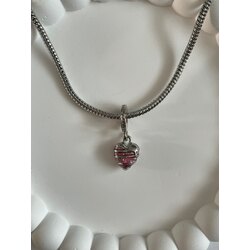 Pembe Kalp Pandora Charm