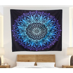 MANDALA MİKROFİBER DUVAR ÖRTÜSÜ