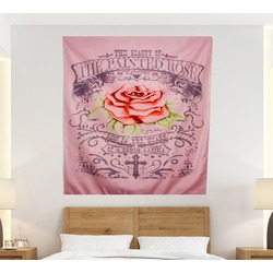 ROSE MİKROFİBER DUVAR ÖRTÜSÜ