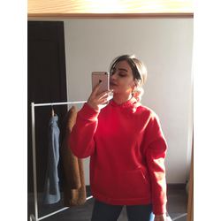 Zara kalıp polar sweatshirt
