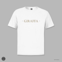 Giraffa (Beyaz T-shirt)