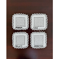 Mini servis / coaster set