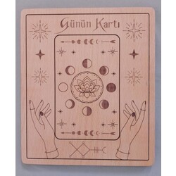 Tek Kart Tarot tahtası (günün kartı)