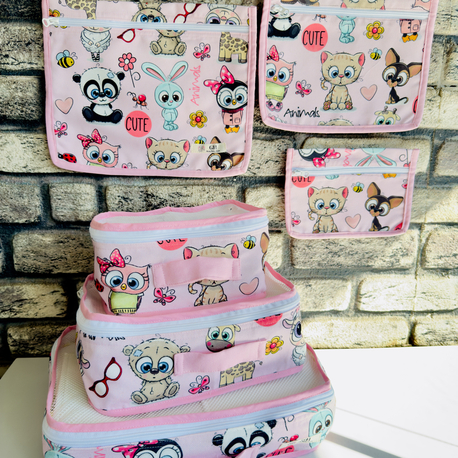 GH Mom Baby 6’lı Düzenleyici Set: Hastane Çantası & Valiz Organizeri