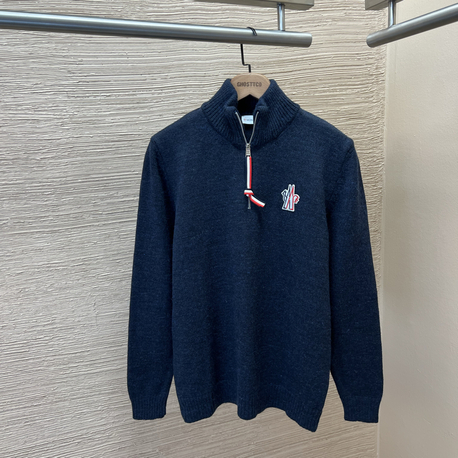 MONCLER HALF ZİP YÜNLÜ KAZAK