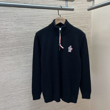 MONCLER HALF ZİP YÜNLÜ KAZAK