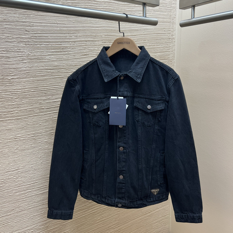PRADA LOGO KOT CEKET