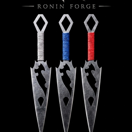 Yırtık kunai + Fırlatma bıçağı