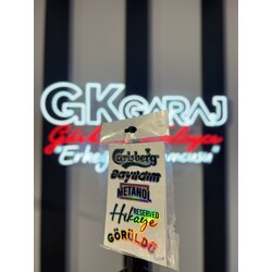 KELEBEK CAM STİCKER 21