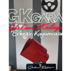 KALPLİ EGSOZ UCU - KIRMIZI