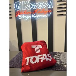 TOFAS KIRMIZI 4LÜ SERVİS KILIFI
