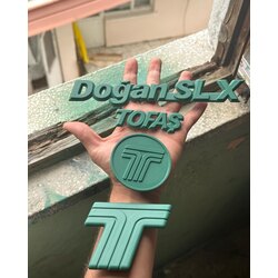 ÖZEL YAPIM TOFAŞ DOĞAN SLX LOGO SETİ