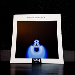 SOFT POSSIBILITIES SERIES, NEON BLUE = PEACE