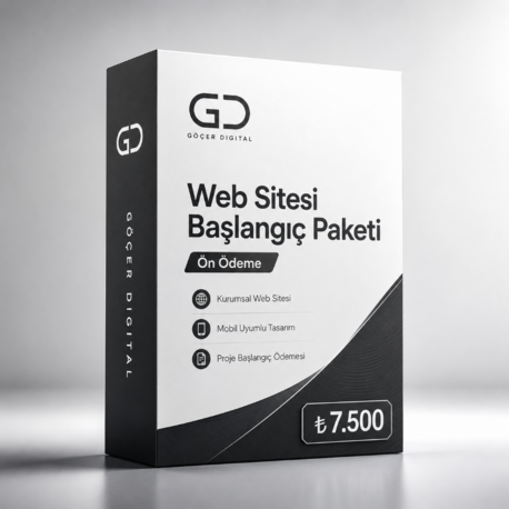 Web Sitesi Başlangıç Paketi - Ön Ödeme