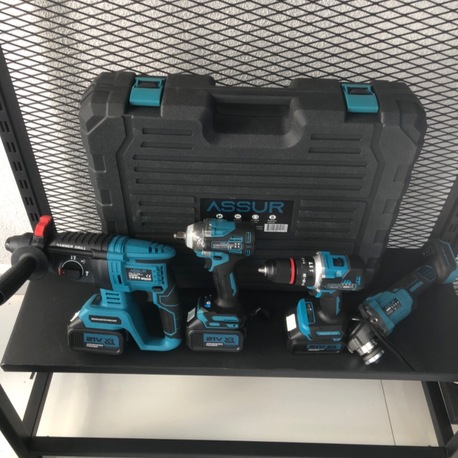 Profesyonel 21V Çift Akü 4 lü Set