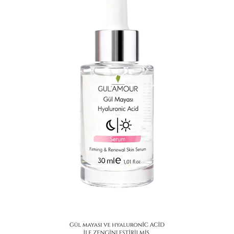 Gül mayası & hyaluronic acid cilt serumu
