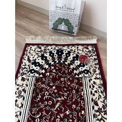 MEDİNE RAVZA SECCADESİ KIRMIZI 